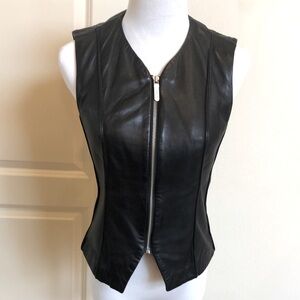 Banana Republic Leather Vest